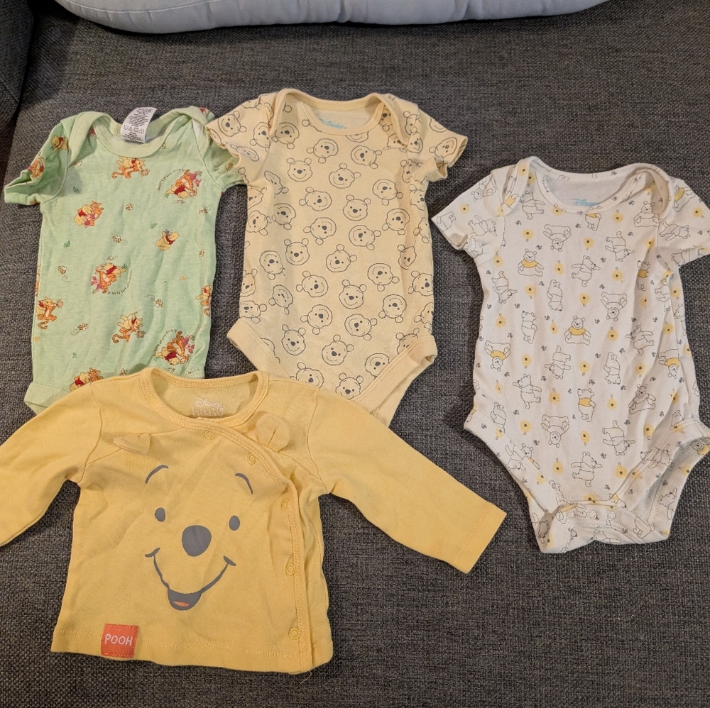 Disney Winnie the Pooh Bodysuit Bundle